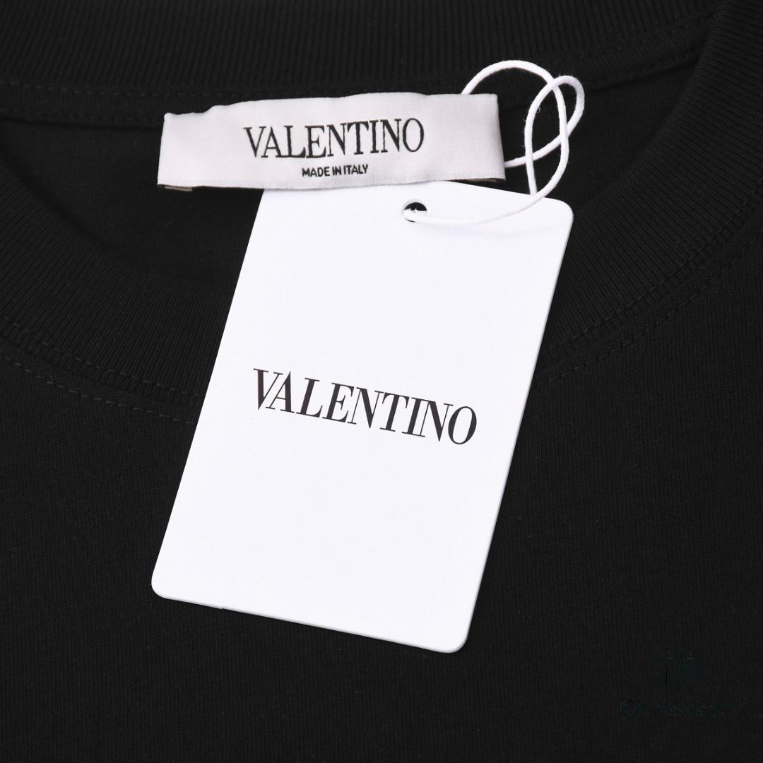 6931a46bccd8ab3d7af98b86 VALENTINO Inspired Classic Logo Artwork Solid Color Print T-Shirt, Premium Quality Fabric, Unisex Fashion Style