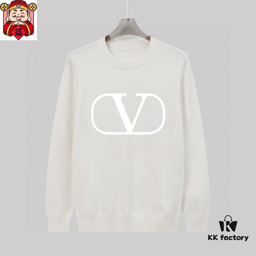 6931a46cccd8ab3d7af98b9b VALENTINO Fall/Winter Classic Crew Neck Wool Pullover Sweater