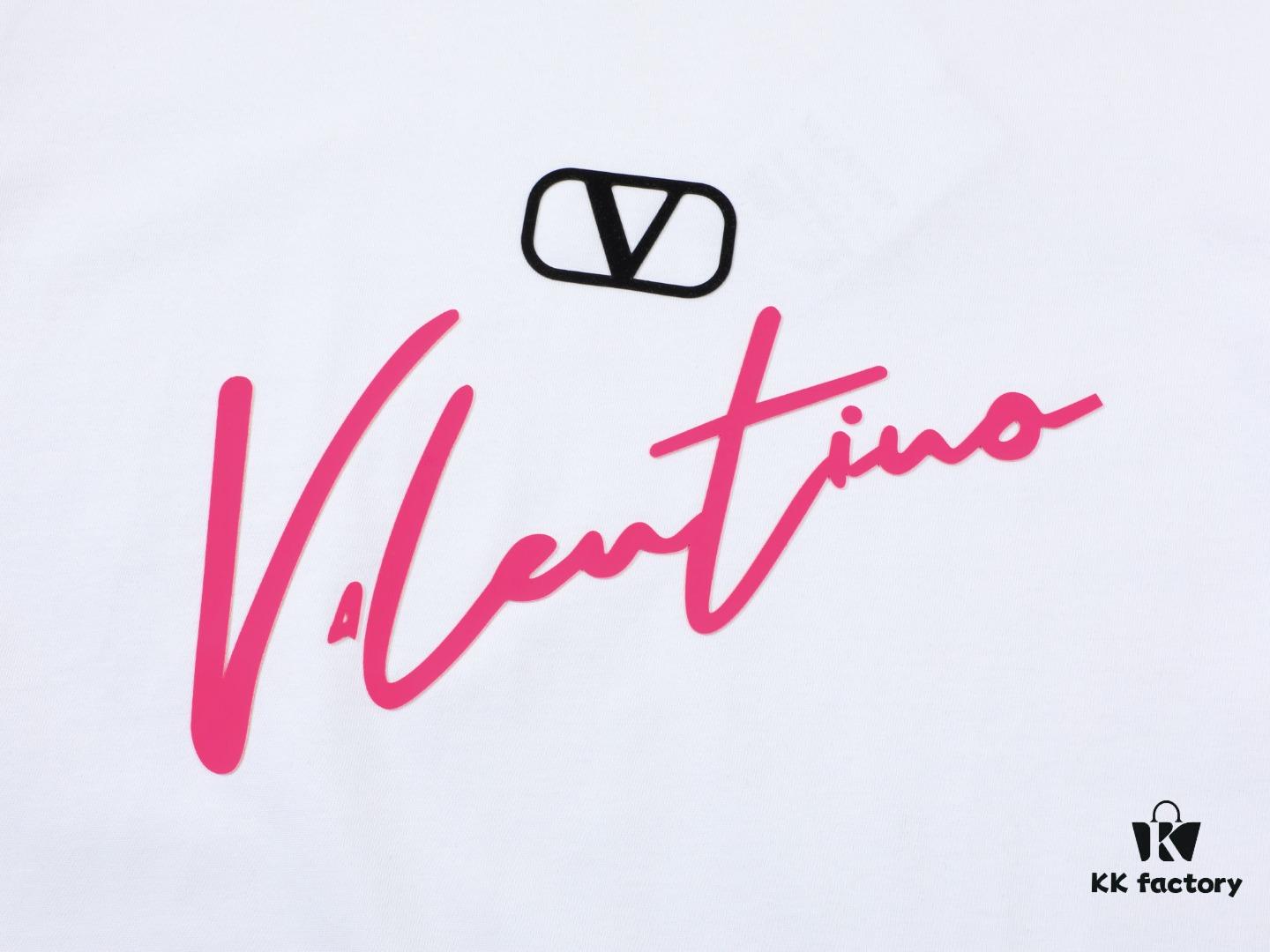 6931a46dccd8ab3d7af98bb4 VALENTINO New 3D Thick Print Short Sleeve T-Shirt