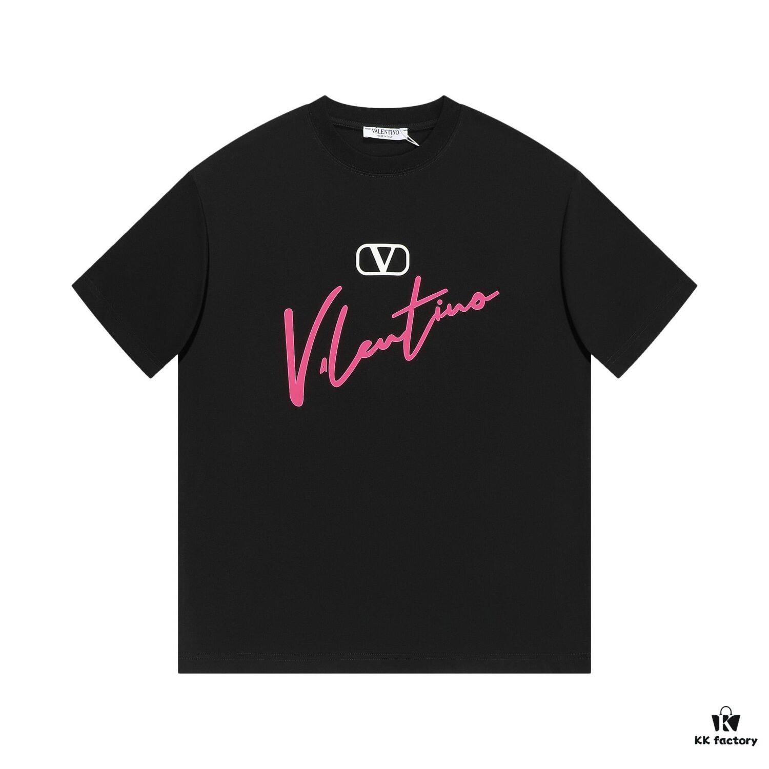6931a46dccd8ab3d7af98bba VALENTINO New 3D Thick Print Short Sleeve T-Shirt