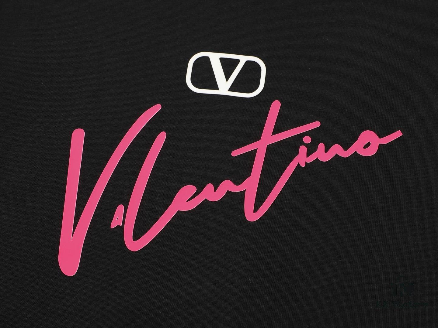 6931a46eccd8ab3d7af98bbd VALENTINO New 3D Thick Print Short Sleeve T-Shirt
