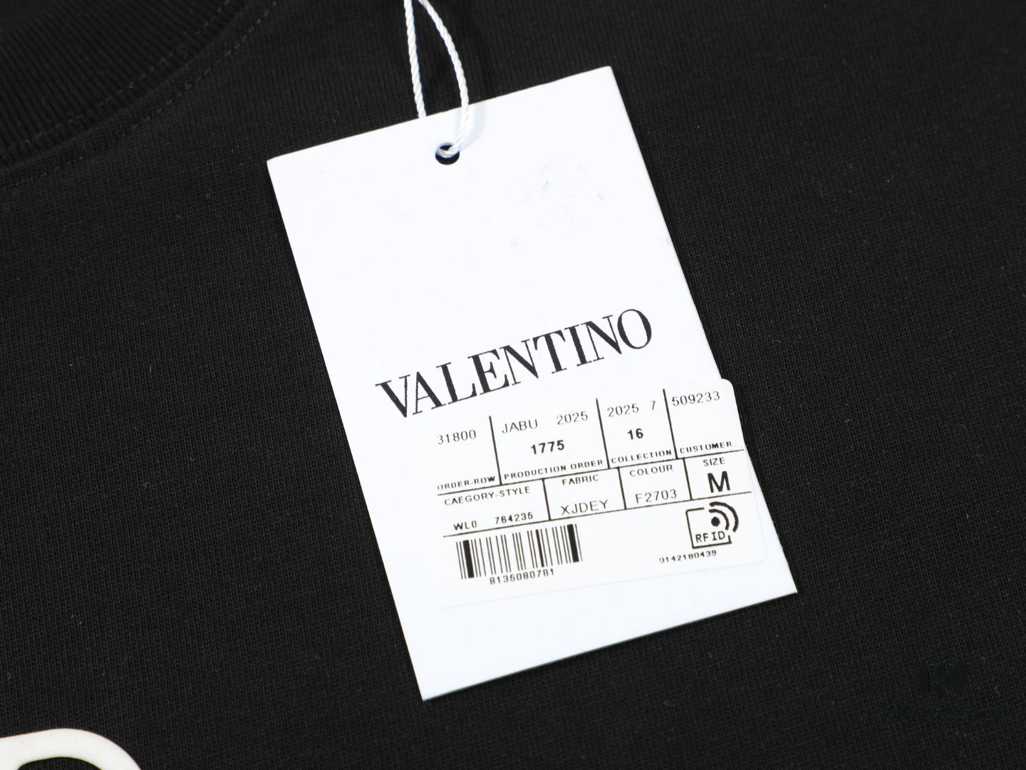 6931a46eccd8ab3d7af98bbf VALENTINO New 3D Thick Print Short Sleeve T-Shirt