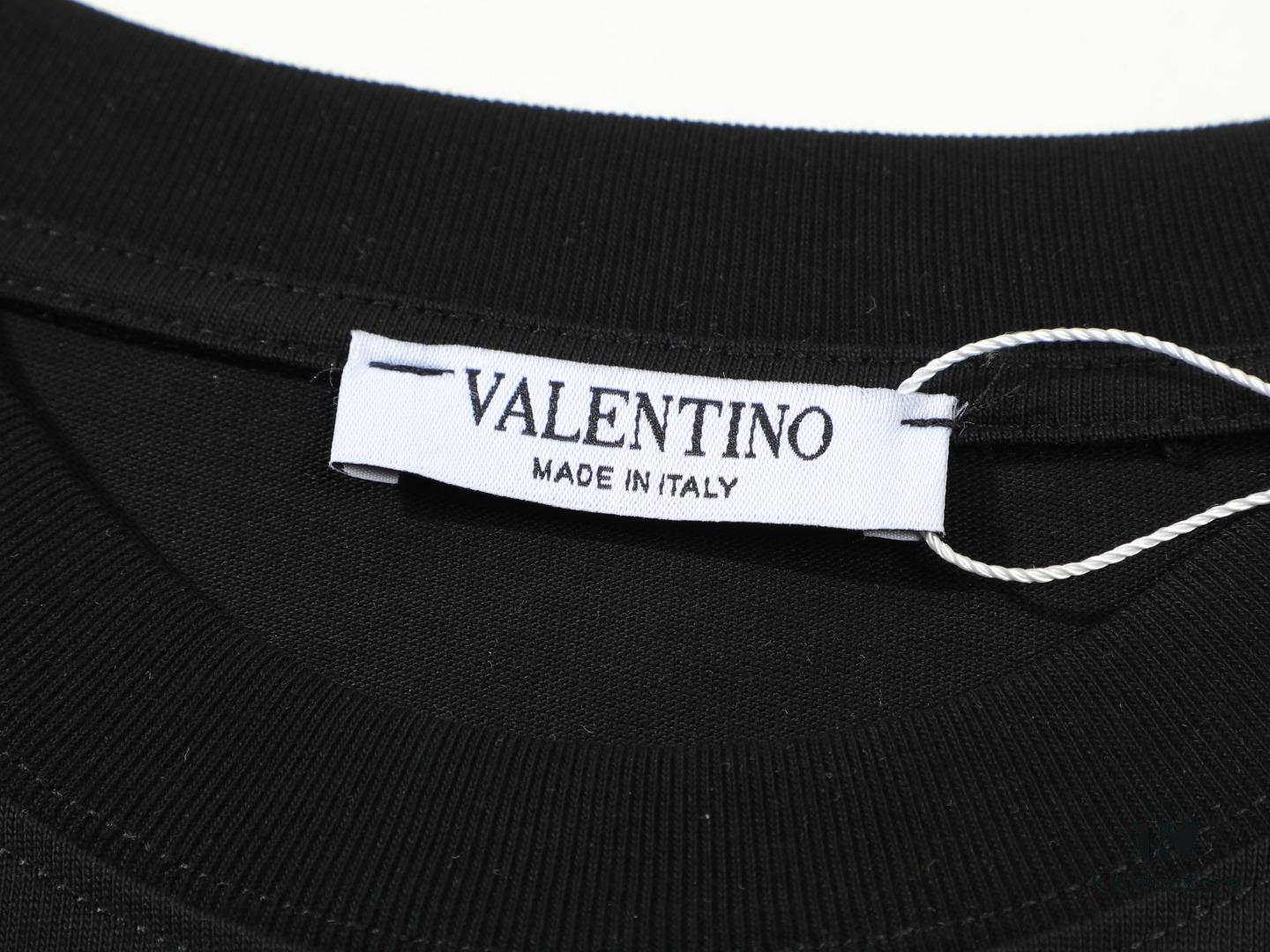 6931a46eccd8ab3d7af98bc0 VALENTINO New 3D Thick Print Short Sleeve T-Shirt
