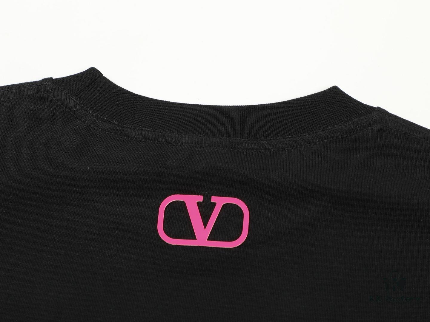 6931a46fccd8ab3d7af98bda VALENTINO New 3D Printed Short-Sleeve T-Shirt