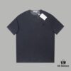 6931a474ccd8ab3d7af98c2d VALENTINO Home 25SS Spring Collection New Arrival Flocked Letter Print Short Sleeve T-Shirt