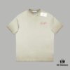 6931a475ccd8ab3d7af98c3f VALENTINO Home 25SS Spring Collection New Arrival Flocked Letter Print Short Sleeve T-Shirt