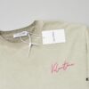 6931a475ccd8ab3d7af98c41 VALENTINO Home 25SS Spring Collection New Arrival Flocked Letter Print Short Sleeve T-Shirt