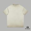 6931a476ccd8ab3d7af98c52 VAL*NTINO Huajia 25SS Spring Collection Flocked Letter Print Short Sleeve T-Shirt