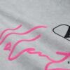 VAL*NTINO Hua Jia 25SS Spring Collection New Arrival Flocked Letter Print Short Sleeve T-Shirt