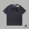 6931a477ccd8ab3d7af98c63 VAL'ENTINO Hua Jia 25SS Spring Collection Flocked Letter Print Short Sleeve T-Shirt