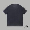6931a477ccd8ab3d7af98c64 VAL'ENTINO Hua Jia 25SS Spring Collection Flocked Letter Print Short Sleeve T-Shirt