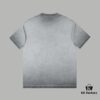 6931a477ccd8ab3d7af98c6d VAL*NTINO Huajia 25SS Spring Collection Flocked Letter Print Short Sleeve T-Shirt