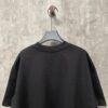 6931a478ccd8ab3d7af98c84 VALENTINO 24FW Pink Handwritten Text 3D Flocking Heavyweight Short Sleeve T-Shirt