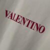 6931a479ccd8ab3d7af98c96 VALENTINO 24SS Latest Collection Flocked Logo Heavyweight Short Sleeve T-Shirt