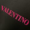 6931a47accd8ab3d7af98c9f VALENTINO 24SS Latest Collection Flocked Logo Heavyweight Short Sleeve T-Shirt