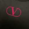 6931a47accd8ab3d7af98ca0 VALENTINO 24SS Latest Collection Flocked Logo Heavyweight Short Sleeve T-Shirt