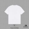 6931a47bccd8ab3d7af98cae VALENTINO Men's and Women's Short Sleeve T-Shirt 2024FW Letter Logo Print Premium 26s Double Yarn 300g Fabric Heavyweight Custom Ribbed Jersey Dyed-to-Match Trims Three Labels Included