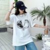 6931a47bccd8ab3d7af98cb6 VALENTINO Men's and Women's Short Sleeve T-Shirt 2024FW Letter Logo Print Premium 26s Double Yarn 300g Fabric Heavyweight Custom Ribbed Jersey Dyed-to-Match Trims Three Labels Included