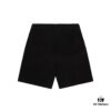 Valentino Letter Print Ribbon Color-block Knee-length Shorts