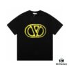6931a482ccd8ab3d7af98d08 Valentino Unisex Casual Short-Sleeve T-Shirt with Signature Logo Print