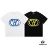 6931a482ccd8ab3d7af98d0a Valentino Unisex Casual Short-Sleeve T-Shirt with Signature Logo Print