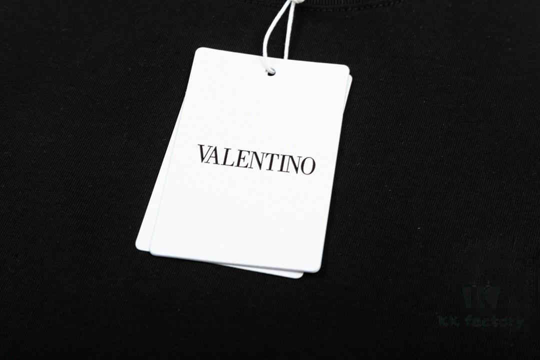 6931a482ccd8ab3d7af98d0c Valentino Unisex Casual Short-Sleeve T-Shirt with Signature Logo Print