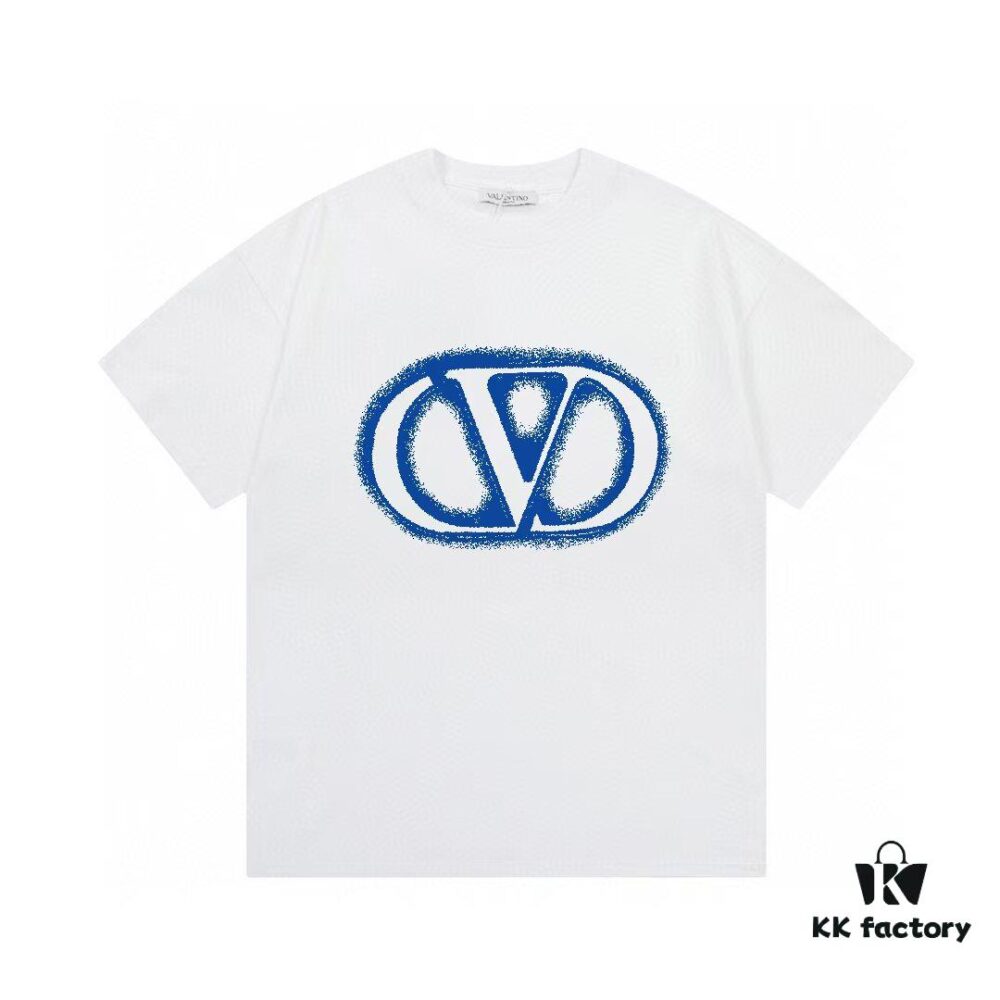 6931a482ccd8ab3d7af98d10 Valentino Unisex Fashion Short-Sleeve T-Shirt with Logo Print
