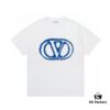 6931a482ccd8ab3d7af98d10 Valentino Unisex Fashion Short-Sleeve T-Shirt with Logo Print