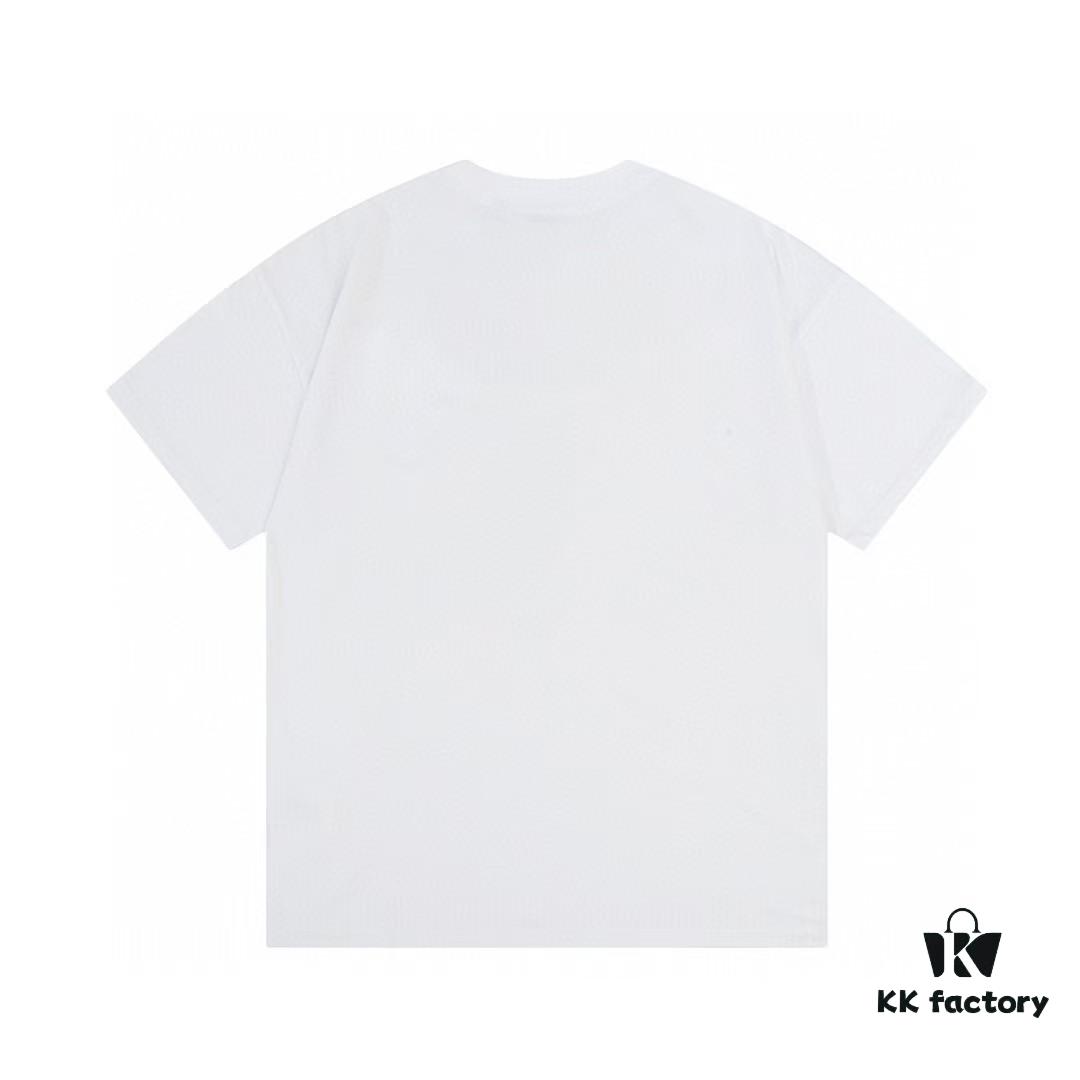 6931a482ccd8ab3d7af98d11 Valentino Unisex Fashion Short Sleeve T-Shirt with Logo Print