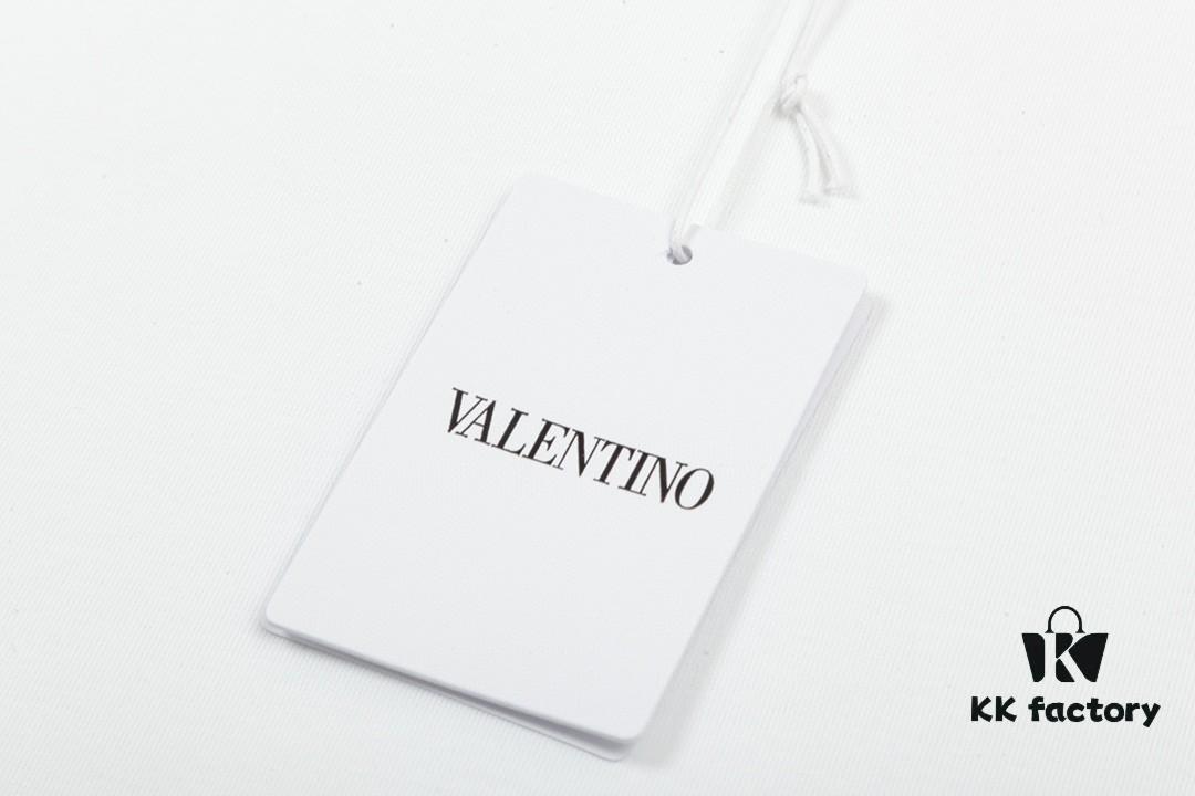 6931a482ccd8ab3d7af98d13 Valentino Unisex Fashion Short Sleeve T-Shirt with Logo Print