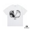 6931a483ccd8ab3d7af98d19 Valentino Unisex Fashion Short Sleeve T-Shirt with Logo Print