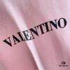 6931a484ccd8ab3d7af98d28 VALENTIN* Valentino 2025 Summer New Arrival Unisex Short Sleeve T-Shirt with Unique Letter Logo 3D Silicone Print on Custom 300g Fabric