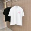 6931a488ccd8ab3d7af98d61 Valentino 2025 Spring/Summer New Arrival Round Neck Short Sleeve T-Shirt with Color-Lifted 3D Thick-Print Technology, Heavyweight 320g Double-Yarn Combed Cotton Fabric, Slightly Loose Unisex Fit