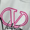 6931a488ccd8ab3d7af98d68 Valentino 2025 Spring/Summer New Arrival Round Neck Short Sleeve T-Shirt with Color-Lifted 3D Thick-Print Technology, Heavyweight 320g Double-Yarn Combed Cotton Fabric, Slightly Loose Unisex Fit