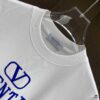 6931a488ccd8ab3d7af98d6c VALENTINO 2025 Spring Summer New Arrival Short Sleeve T-Shirt Heavyweight Cotton Flocked Logo