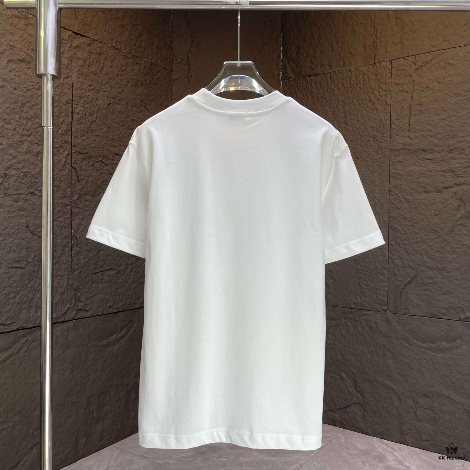 6931a488ccd8ab3d7af98d70 VALENTINO 2025 Spring Summer New Arrival Short Sleeve T-Shirt Heavyweight Cotton Flocked Logo