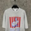 6931a48bccd8ab3d7af98da3 Spring and Summer New Arrival Heavyweight 400g Short Sleeve T-Shirt with Bottega Veneta-Style Animal Print