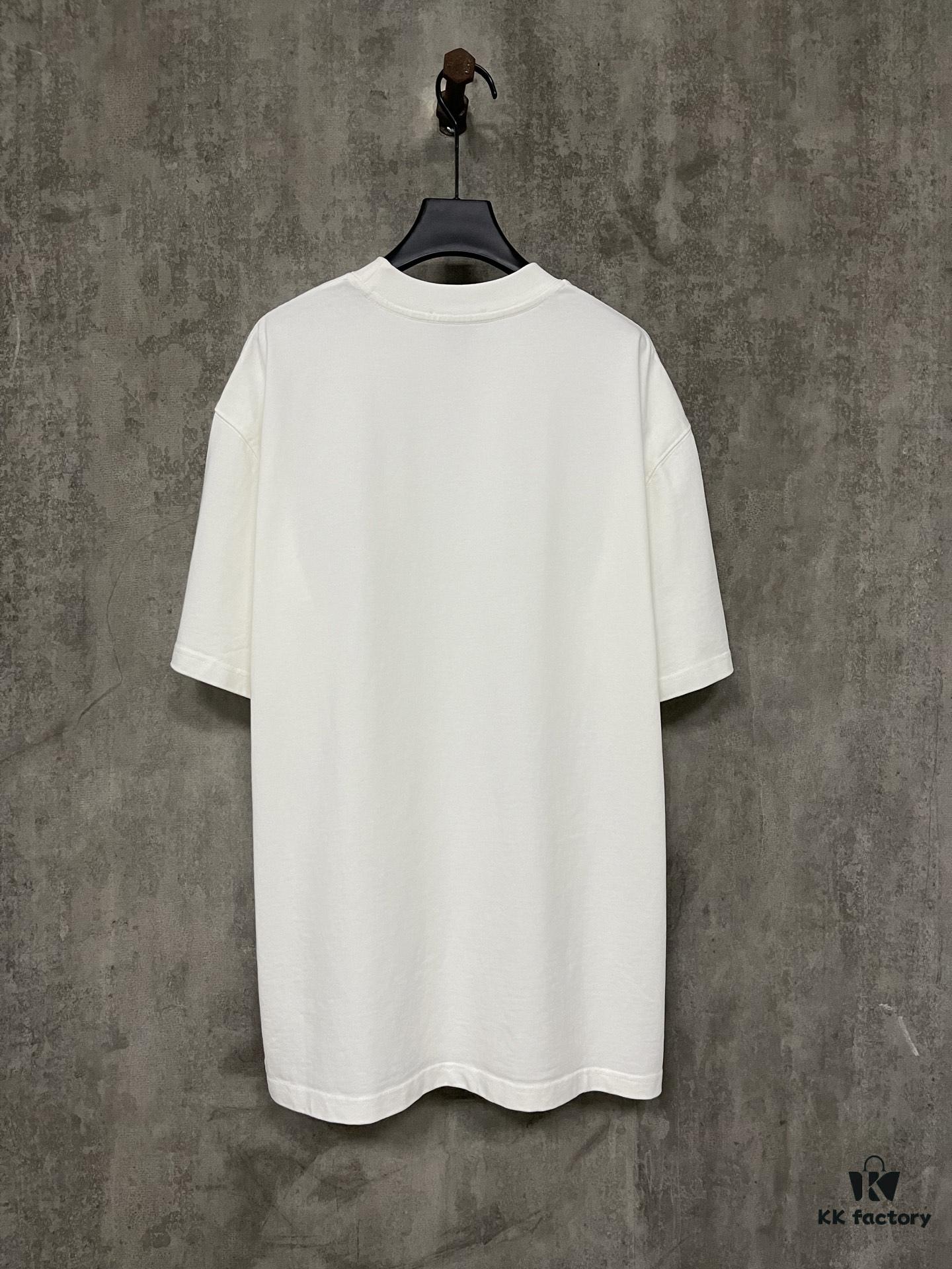 6931a48cccd8ab3d7af98dad Spring and Summer New Arrival Heavyweight 400g Short Sleeve T-Shirt with Bottega Veneta Animal Print
