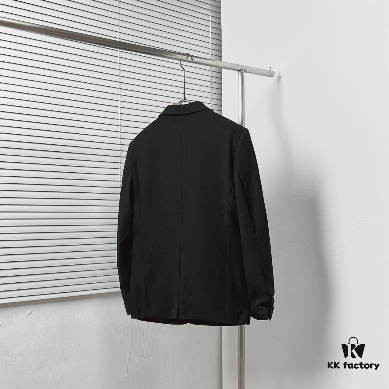 BOTTEGA VENETA Classic Pocket Triangle Logo Suit