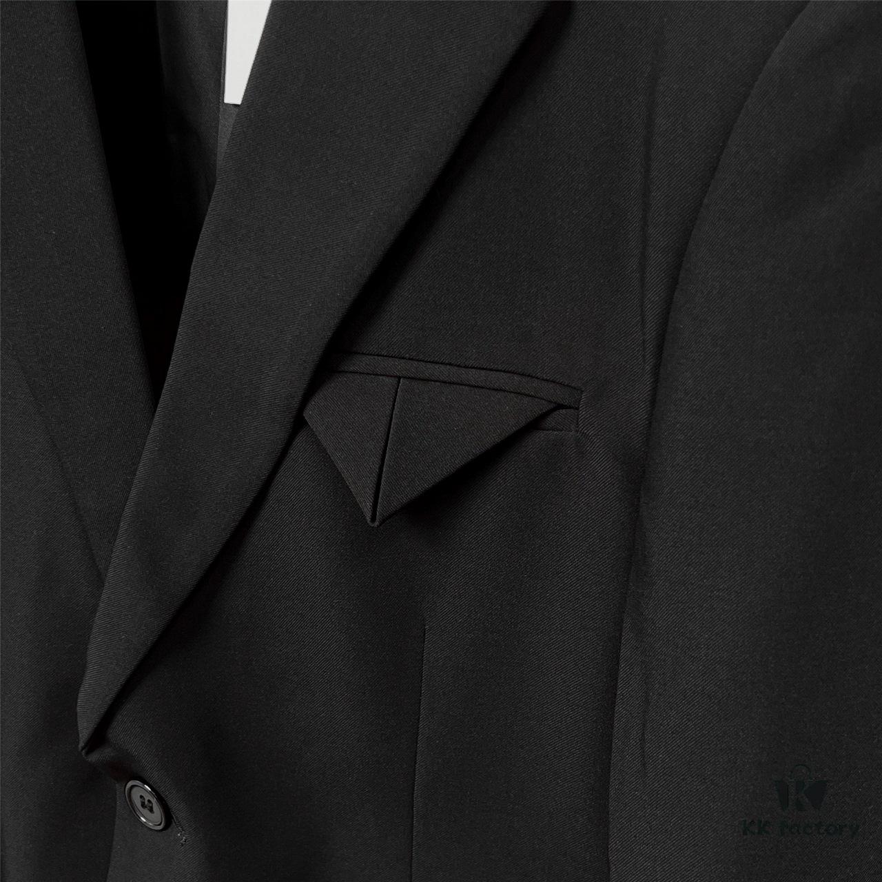 BOTTEGA VENETA Classic Pocket Triangle Logo Suit
