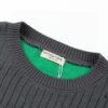 Bottega Veneta / BV 22SS Autumn-Winter New Round-Neck Wool Sweater, In-Store Exclusive Synchronized Release, Premium Quality with Tri-Color Panel Design
