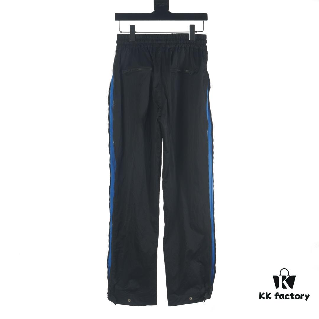 6931a493ccd8ab3d7af98e37 BOTTEGA VENETA BV 2023 New Arrival Blue Side-Zip Outdoor Functional Sport Pants