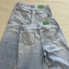 6931a496ccd8ab3d7af98e6c Bottega Veneta BV09 SS23 Solid Color Mid-Rise Zippered Straight Jeans Unisex Denim Trousers