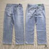 6931a496ccd8ab3d7af98e6d Bottega Veneta BV09 SS23 Solid Color Mid-Rise Zippered Straight Jeans Unisex Denim Trousers