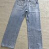 6931a496ccd8ab3d7af98e71 Bottega Veneta BV09 SS23 Solid Color Mid-Rise Zippered Straight Jeans Unisex Denim Trousers