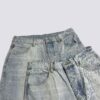 6931a497ccd8ab3d7af98e7d Bottega Veneta BV09 SS23 Solid Color Mid-Rise Zippered Straight Jeans - Unisex Denim