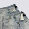 6931a497ccd8ab3d7af98e80 Bottega Veneta BV09 SS23 Solid Color Mid-Rise Zippered Straight Jeans - Unisex Denim