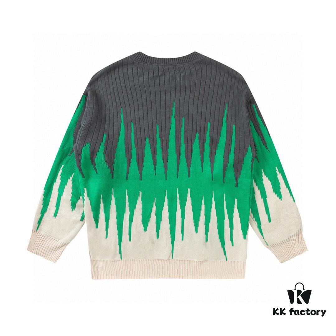 6931a49dccd8ab3d7af98e89 Bottega Veneta 22SS Autumn/Winter New Round-Neck Wool Sweater, Official Store Synchronized Release, Tri-Color Knit Design, High-End Fashion with Premium Quality