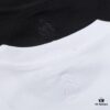 6931a49fccd8ab3d7af98eaf LANVIN LF38 New Arrival Cheng Yi Same Style Short Sleeve Embroidered Logo Letter Casual T-Shirt Round Neck Unisex Top