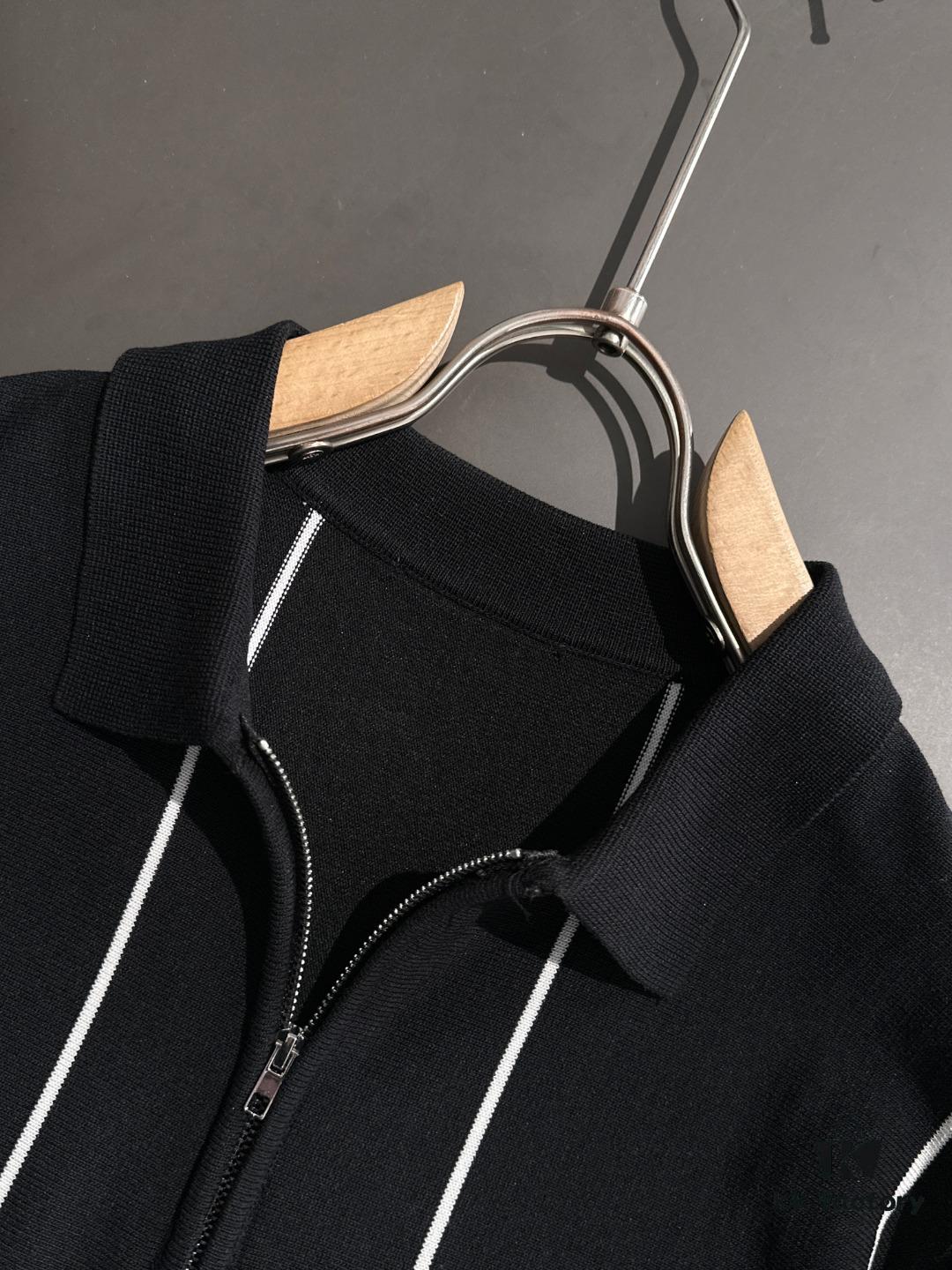 6931a4a2ccd8ab3d7af98ee9 High-Quality Armani 2025 Spring/Summer New Men's Lapel Short-Sleeve T-Shirt
